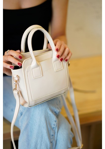 Uzun Askılı Vegan Deri Mini Omuz & Kol Çantası modelleri