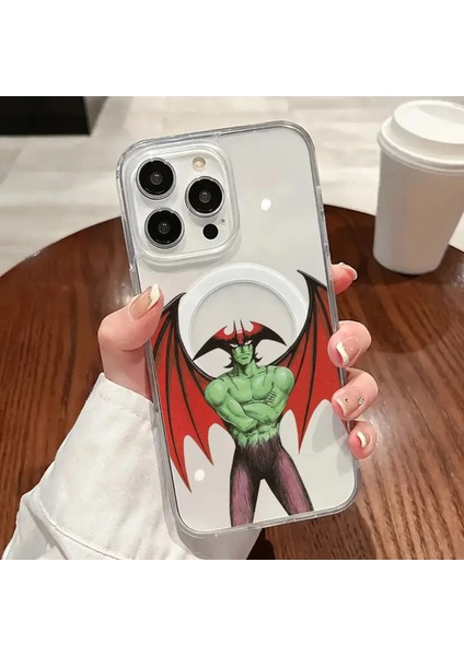 D-Devilmans C-Crybabys Iphone Için Manyetik Telefon Kılıfı 16 14 13 11 12 15 Pro Max Xr Xs Plus Se Yumuşak Clear Tpu Kapak Rolor: Z10/MALZEME: IPHONE11 (Yurt Dışından)