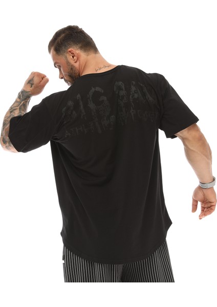 Oversize T-Shirt Rag Top Antrenman Üstü Big Sam 3340 modelleri
