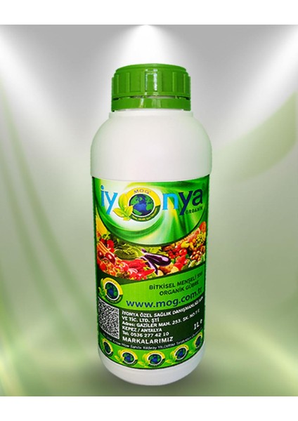 Iyonya Organik Sıvı Gübre 1 Lt