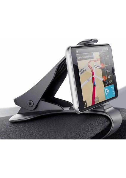 Araba Telefon Tutucu Universal Ayarlanabilir 360 Derece Gezinme Gösterge Tablosu Araba Mobil Destek Klip Kat Tutucu Smartphonescolor Için: Dönememiyorum (Yurt Dışından)