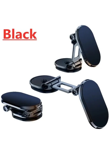 1080 ° Rotasyon Katlanabilir Araç Manyetik Telefon Tutucu Evrensel Hava Havalandırma Montajı Gps iPhone Için Samsung Araba Cep Telefonu Tutucu Standcolor: E Gümüş (Yurt Dışından)