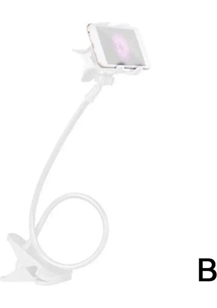 Telefon Tutucu Gooseeck Esnek Kol Tembel Dönebilir Başucu Cep Telefonu Stand Mount Hanehalkı Destek Braketi Akıllı Telefon Holdercolor: Siyah (Yurt Dışından)