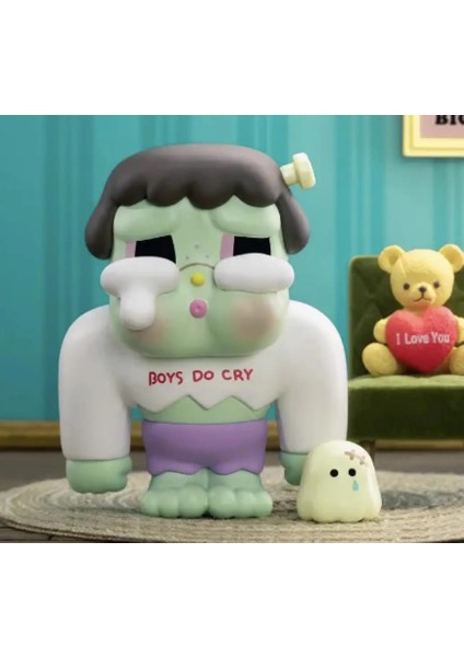 Crybaby Monster Tears Serisi Li Kutu 1PC/12PCS Kutu Cry Baby Sipariş Başına 2pcs/2set ile Sınırlı (Yurt Dışından)