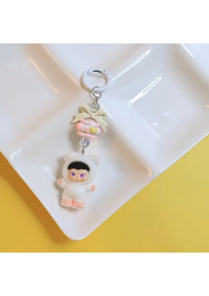 Crybaby Yeni Keychain Kawaii 3D Bebek Üç Tear Anahtarlık Torbası Dıy Kolye Çanta Kolye Bebek Kolye Hediyeleri Renk: H (Yurt Dışından)