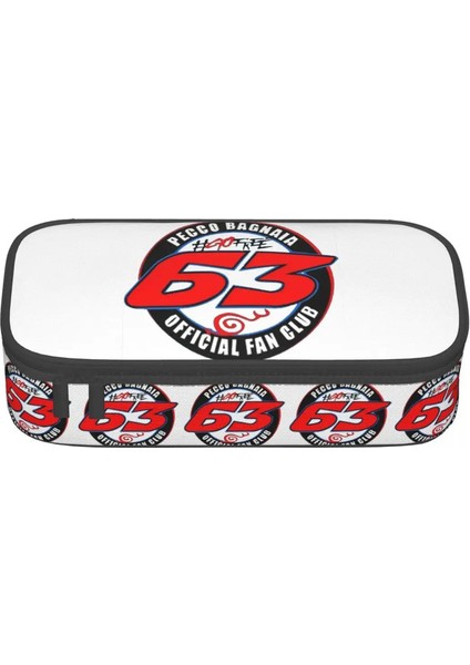 Pecco Bagnaia 63 Kalem Kılıfı Çocuklar Için Hediyeler Kalem Kutusu Kalem Çanta Kırtasiye Malzemeleri Kalem Tutucu Bagcolor: 7 (Yurt Dışından)