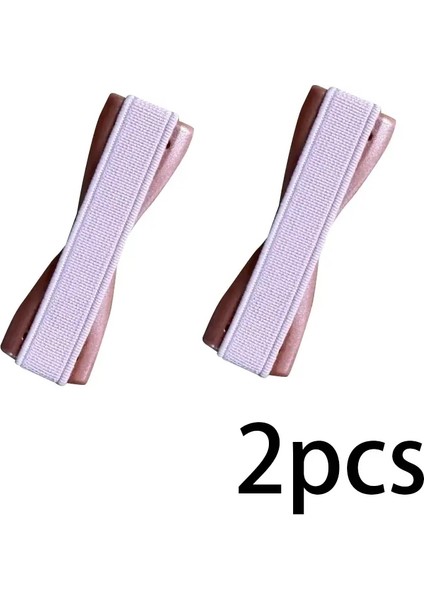 2pcs Cep Telefonu Geri Çıkartma Kayışı Yaratıcı Tek Elle Çalışma Kayış Braketi Evrensel Mobil Fonkolor: Gül (Yurt Dışından)