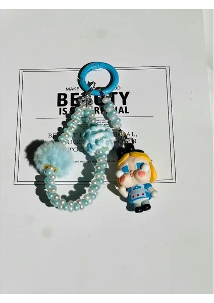 Yeni Crybaby Keychain Kawaii Araba Kolye Sırt Çantası Dekor Anime Diy Karikatür Sevimli Kadın Kız Hediyeler Için Renk: C03 (Yurt Dışından)