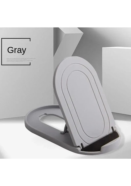 1pc Katlanabilir Cep Telefonu Standı Ayarlanabilir Masaüstü Telefon Sahibi Evrensel Taşınabilir Seyahat Cep Telefonu Sahipleri Iş Hediyesi Renk: Gri (Yurt Dışından)
