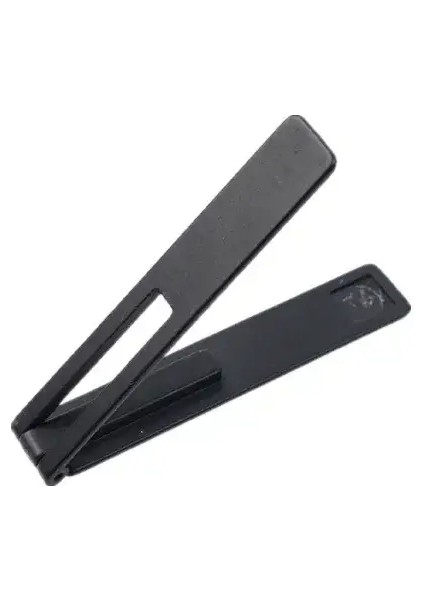 Görünmez Ultra Ince Manyetik Cep Telefonu Tutucu Standlar Metal Alaşımlı Cep Telefonu Kickstop Masaüstü Tablet Braketi Deste: 1x Siyah (Yurt Dışından)
