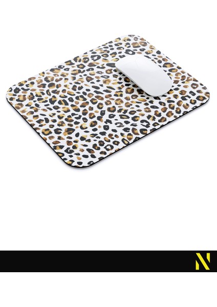 Leopar Desenli Renkli Ergonomik Mouse Pad - 23 cm x 19 cm - Kaydırmaz Taban Ev ve Ofis Kullanımı Için Ideal Fare Altlığı Mousepad modelleri