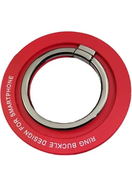 Manyetik Araba Telefon Tutucu Mıknatıs Standını Kickstand Mıknatıs Kavruğu Için 15 14 13 12 12 11 Pro Max Parmak Yüzüğü Tutucu Stand Renk: Kırmızı (Yurt Dışından)