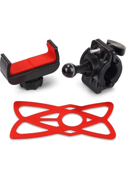 Bisiklet Telefon Tutucusu Universal Motosiklet Bisiklet Telefon Tutucu Tale Klip Stand Gps 4-6.8 Inç Için Mount Bracket Mobil Devicescolor: Siyah (Yurt Dışından)