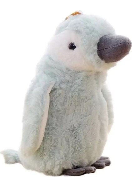 Büyük Kapasiteli Peluş Kalem Kutusu Doldurulmuş Hayvan Karikatür Bebek Kırtasiye Çantası Makyaj Çantası Sevimli Tasarım Penguen Kalem Çantası Kalem Kutusu Renk: Yeşil (Yurt Dışından)