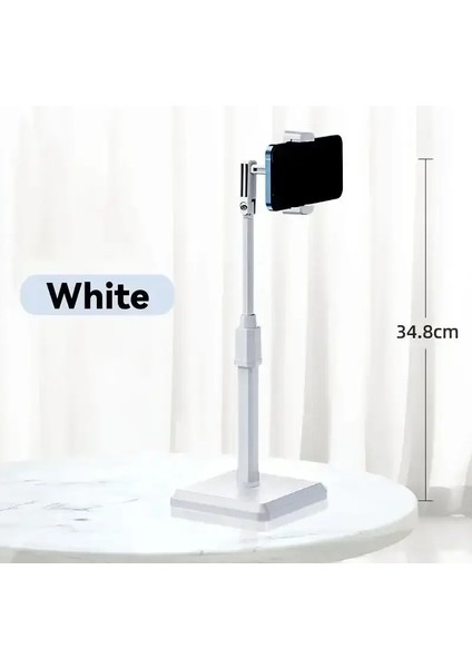 Yaratıcı Cep Telefonu Standı Dikey Stand Masaüstü Stand Yukarıdan Aşağıya Evin Tembel Kişi Teleskopik Artefakt Phonescolor Için: Siyah (Yurt Dışından)