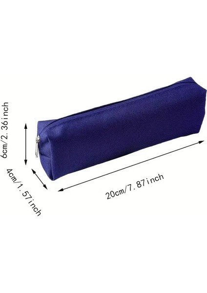 1 Adet Basit Kalem Kılıfı, Taşınabilir Kalem Kılıfı - Ofis, Okul, Gençlik, Kızlar, Erkekler, Erkekler ve Kadınlar Için Uygun! Renk: Mavi (Yurt Dışından)