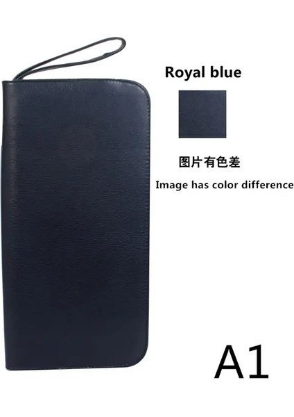 2018 Fountain/roller Top Kalemi Büyük Pu Deri 36 Çeşme Kalem Kalem Kılıfı Depolama Tutucu Zip Çanta 36 Kalem Renk: U (Yurt Dışından)