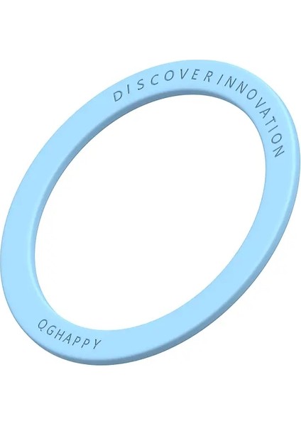 Magsafe Için Yeni Evrensel Cep Telefonu Manyetik Yüzük Plakası Kablosuz Şarj Cep Telefonu Aksesuarları Mıknatıs Stand Sayfası Iphonecolor: Mavi (Yurt Dışından)