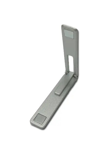 Ultra Ince Mini Metal Katlanır Cep Telefonu Tutucusu Görünmez Arka Çubuk Telefon Masaüstü Braket Alaşımı Taşınabilir Telefon Kickstandcolor: Siyah (Yurt Dışından)