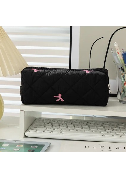 Yay Kurdele Kalem Kılıfı Okula Dönüş Kalem Kılıfı Kızlar Yumuşak Büyük Kapasiteli Kalem Kesinti Pantolonları Sevimli Kırtasiye Kalem Pephcolor: 2 (Yurt Dışından)