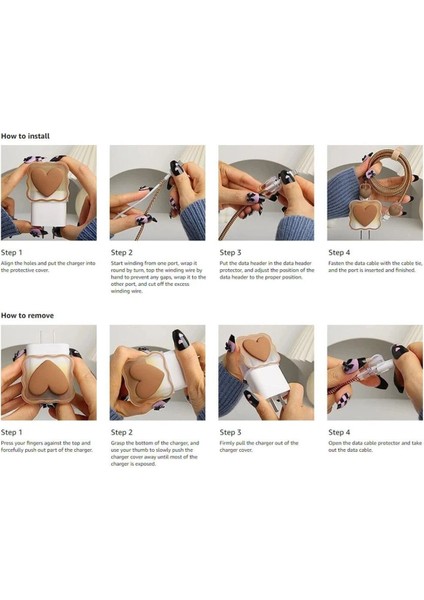 18W/20W Apple iPhone Uyumlu Renkli Çiçek Şarj Aleti Koruyucu Şarj Kablosu Örme Aparatlı Koruyucu Toparlayıcı fiyatları