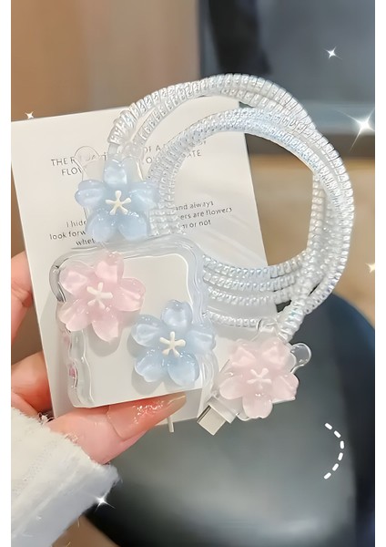 18W/20W Apple iPhone Uyumlu Renkli Çiçek Şarj Aleti Koruyucu Şarj Kablosu Örme Aparatlı Koruyucu Toparlayıcı