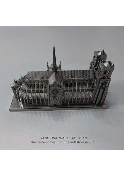 Yeni Dıy El Yapımı 3D Metal Yapboz Yetişkin Üç Boyutlu Model Bulmaca Ekleme Montaj Bulmaca Oyuncaklar (Yurt Dışından)