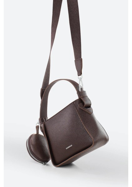 El Ve Omuz Çanta Cüzdan Aksesuarlı Yüksek Kaliteli Çok Yönlü Omuz Askılı Tote Kahverengi Çanta 274 fiyatları