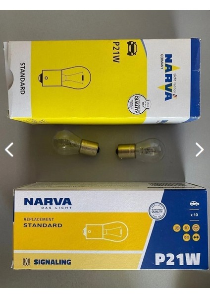 12V 93 P21W Stop Sinyal Ampulü Tek Duy (10 Adet) 17635 fiyatları