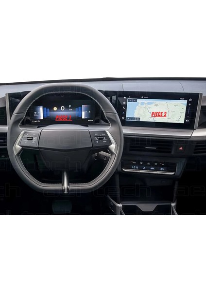 Opel Yeni Frontera 2025 Dijital Gösterge ve Multimedya Uyumlu Set Nano Ekran Koruyucu modelleri