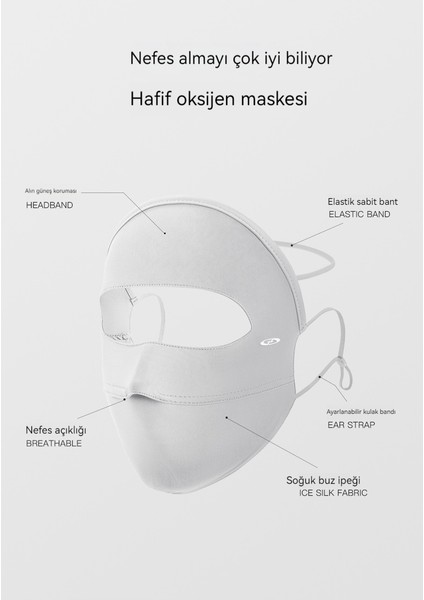 Luxıxı Güneş Koruyucu Maske Tam Yüz Maskesi (Yurt Dışından) fırsatları