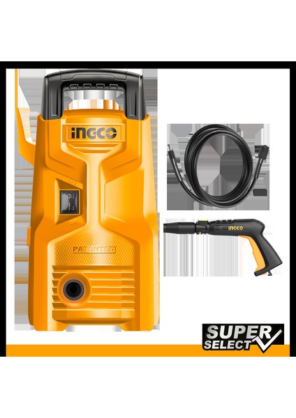 İngco Yüksek Basınçlı Yıkama Makinesi 1200W ING-HPWR12008
