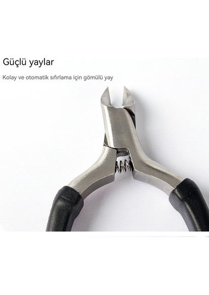 Manikür Aletleri Paslanmaz Çelik Ölü Cilt Makası Silikon Renkli Tırnak Kesici Güzellik (Yurt Dışından) fırsatları