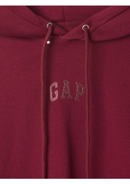 Kadın Bordo Gap Logo Vintage Soft Sweatshirt modelleri