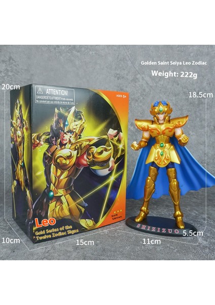 Altın Saint Seiya El Kuklası Anime Model Süsleri (Yurt Dışından)