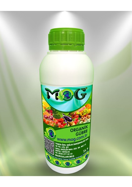 Mog Organik Sıvı Gübre 1 Lt