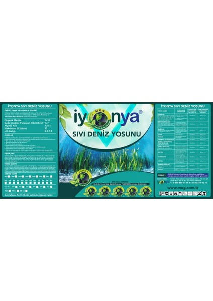 Iyonya Sıvı Deniz Yosunu 5 Lt fiyatları