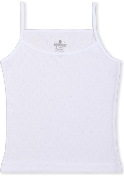 Kız Çocuk Beyaz Pamuklu Transfer Ribanalı Ip Askılı Atlet 3lü Paket 4062 Beyaz fiyatları