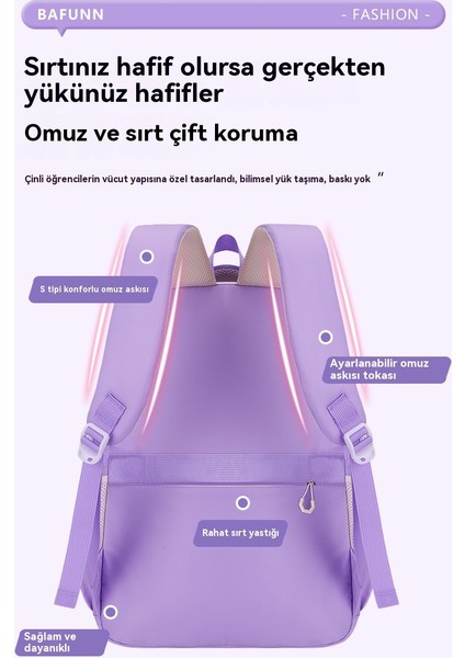 Yüksek Süper Büyük Kapasiteli Ortaokul Öğrencileri Hafif Yük Azaltma Sırt Çantası (Yurt Dışından) indirimleri