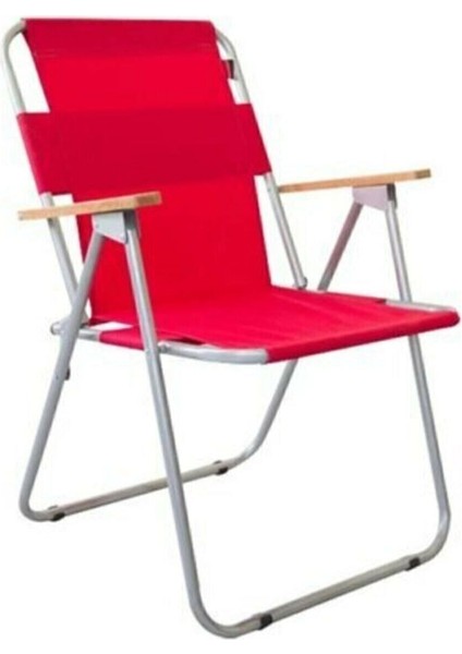 60X80 Katlanır Masa ve 2 Kırmızı Kamp Sandalyesi, Pratik ve Şık Set modelleri