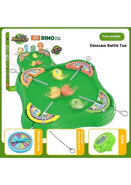 Dönen Dövüş Diskine Karşı Halat Çeken Küçük Cayro Çocuk Oyuncakları (Yurt Dışından)