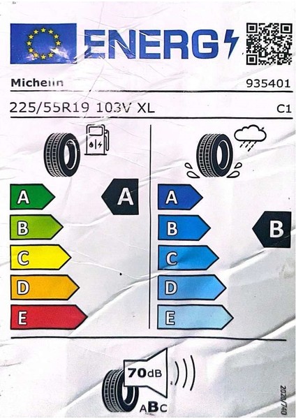 225/55 R19 103V Xl E Primacy Oto Yaz Lastiği (Üretim Yılı: 2025) fiyatları