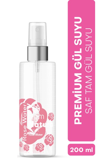 Premium Gül Suyu 200 ml
