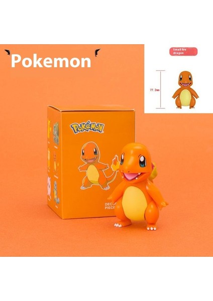 Pokemon Blind Box Serisi Süsler Sevimli Bebek Pikachu Modeli El Tipi Ofis Oyuncakları (Yurt Dışından)