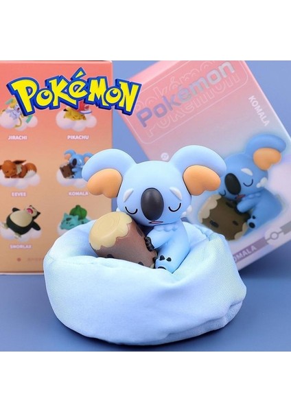 Pokemon Blind Box Serisi Süsler Sevimli Bebek Pikachu Modeli El Tipi Ofis Oyuncakları (Yurt Dışından)