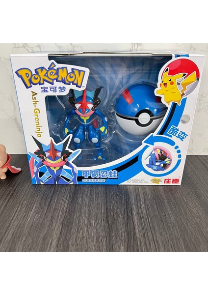 Pokemon Pikachu Pokemon Pokemon Topu Çocuk Dönüşüm Oyuncağı (Yurt Dışından)