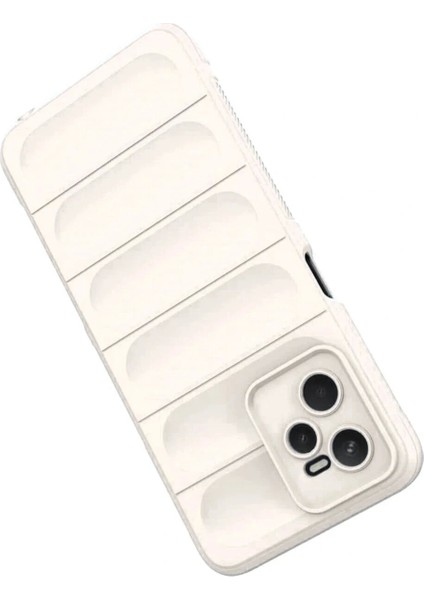 Realme C35 Kılıf Optimum Silikon - Krem fırsatları