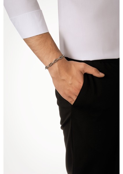 Modern Stil Çelik Erkek Bileklik modelleri