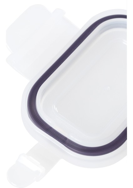 Marle 3'lü Dikdörtgen Mini Saklama Kabı - 120ML
