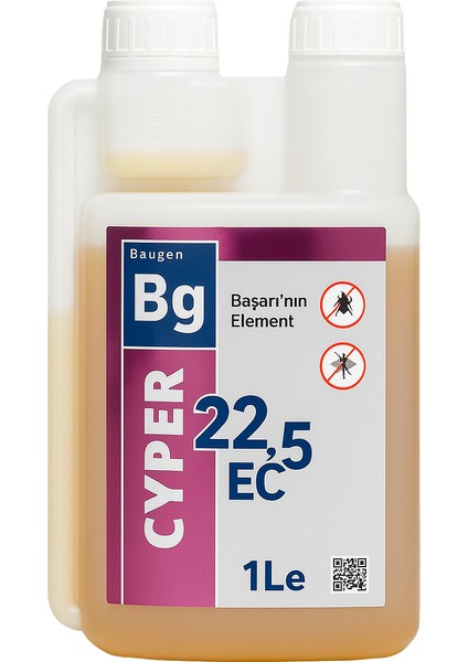 Cyper 22.5 Ec Konsantre Mikro Kapsüllü 1 Litre– Geniş Spektrumlu Haşere Kontrolü